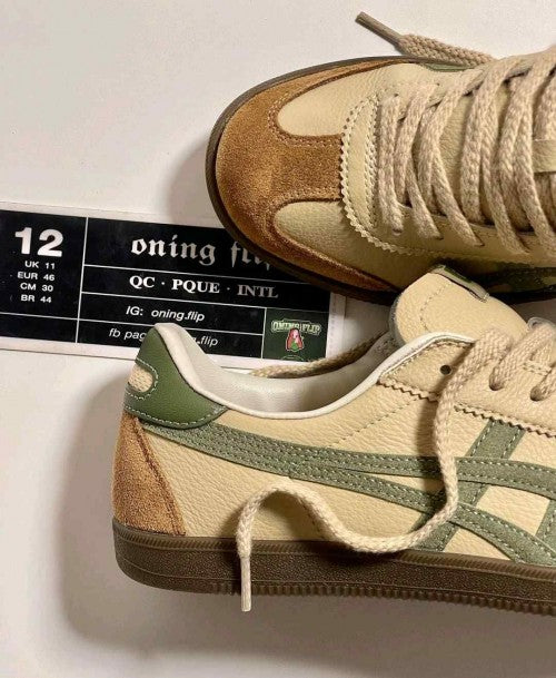 Onitsukaa Tiger Tokuten Beige Green fix