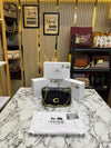 Coac_h Tabby Quilted Black Shoulder Bag With Box And Dust Bag