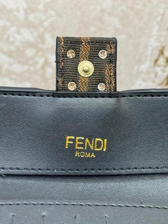 Fend_i Zucca Long Wallet With Box And Dust Bag