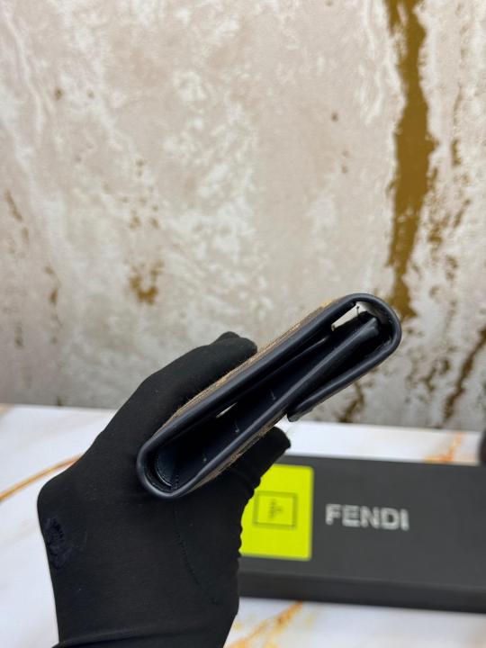 Fend_i Zucca Long Wallet With Box And Dust Bag