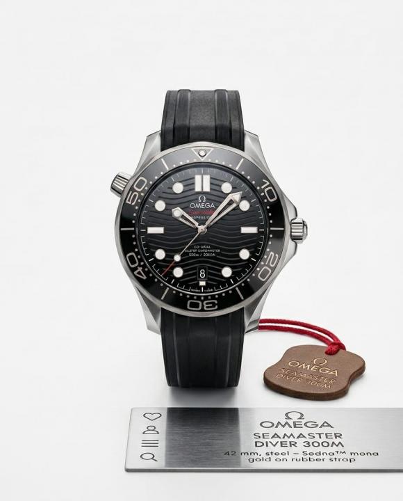 Omegg_a Seamaster Diver 300M Automatic Black-Silver-Black