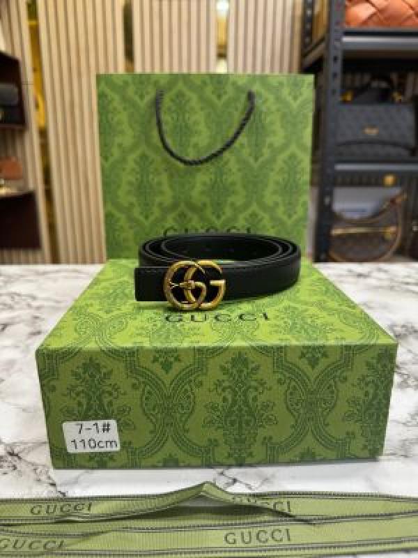 Gucc.iGG SNAKE LOGO BUCKLE BLACK BELT WITH BOX DUST BAG INCLUDING CARRY BAG (7-1)