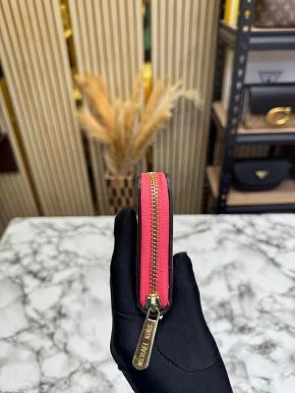 MICHAEL _Kor.s Zipper Around Wallet With Box (Pink)