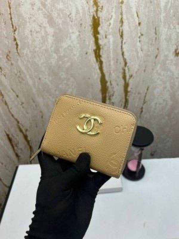 Channel PREMIUM ZIPPY WALLET DAMAGE BOX (206-APRICOT)