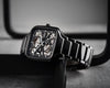 Radd_o True Square Automatic Ceramic Black Silver