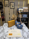 Loui_s Vuitton Demin Cruissant MM Hand Bag With Box And Dust Bag (Blue-24828)