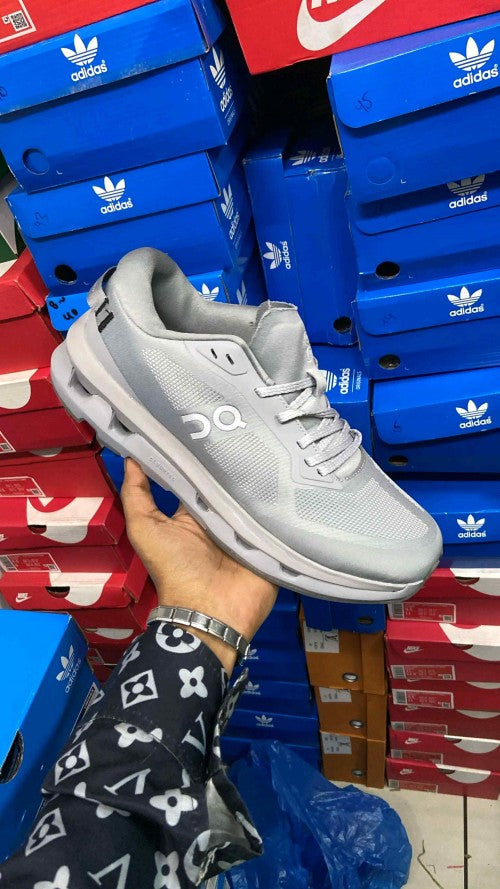 On Running Cloudzone Alloy Rock grey