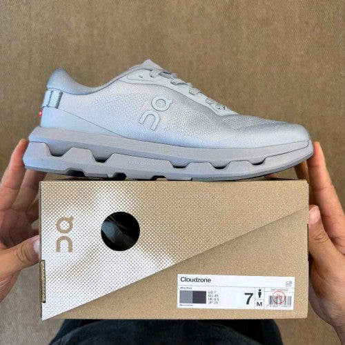 On Running Cloudzone Alloy Rock grey