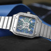 Cartie_r Santos Skeleton Battery silver green