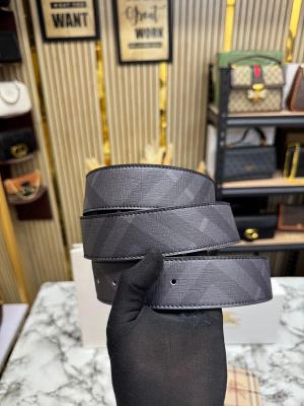 Burberr.yWallet Belt combo With Box And Dust Bag(B66-1 Black)