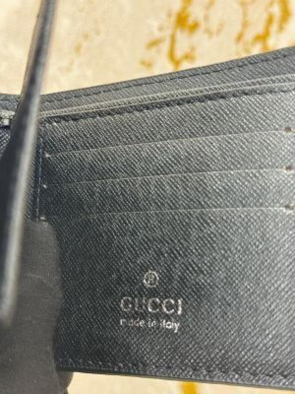 GUCC_I GG EMBOSSED MONOGRAM PREMIUM QUALITY BELT & WALLET COMBO WITH OG BOX DUST BAG CARRY BAG G64-3