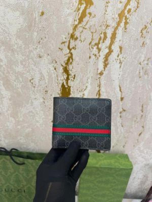Gucc_i Belt Wallet Combo Pack With Box Dust Bag Including Carry Bag (G64-1 Black)