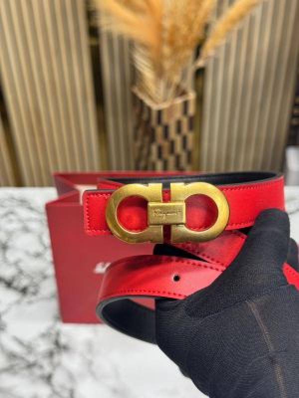 Salvator.epremium belt with box and dustybag (f42-red)