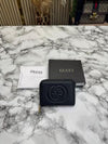 Gucc_i Soho Leather Zip Around Wallet With Box And Dust Bag