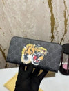 GUCC_I LONG ZIP AROUND WALLET WITH OG BOX AND DUST BAG (BLACK TIGER) 60017