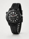 Omeg_a seamaster automatic black silicon hvy 17