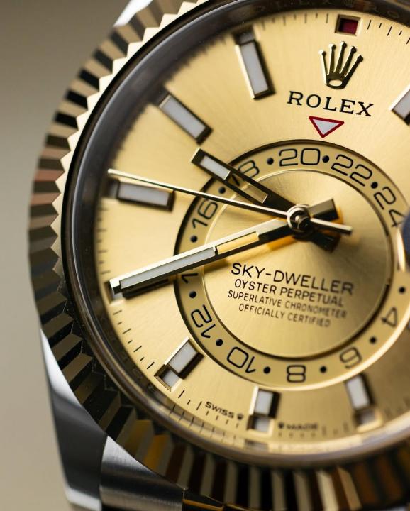 Rolee_x Oyster perpetual Sky Dweller  Z-R Premium