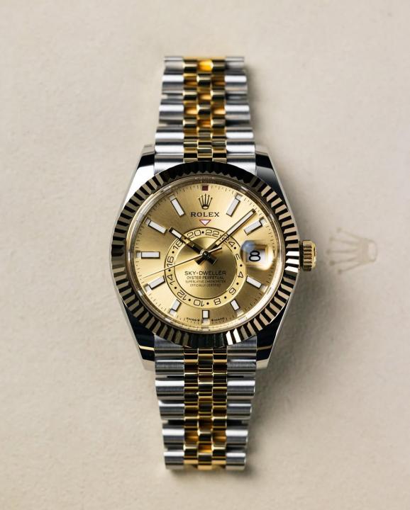 Rolee_x Oyster perpetual Sky Dweller  Z-R Premium