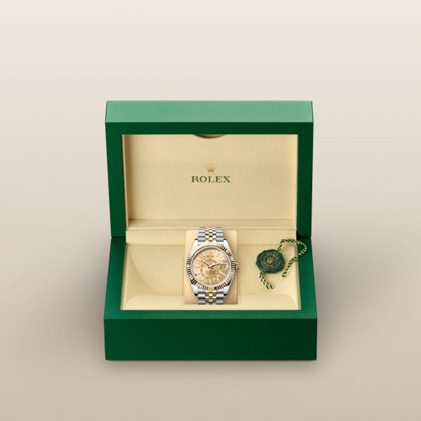 Rolee_x Oyster perpetual Sky Dweller  Z-R Premium