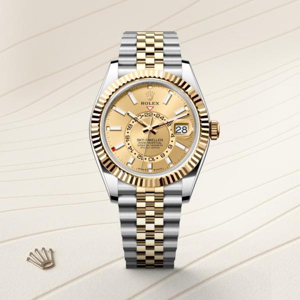 Rolee_x Oyster perpetual Sky Dweller  Z-R Premium