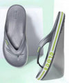 Croc bayaband grey green slipper 417