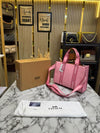 Coac_h Smith Signature Tote Bag With Crossbody Strap And Dust Bag (Pink) (C8866)