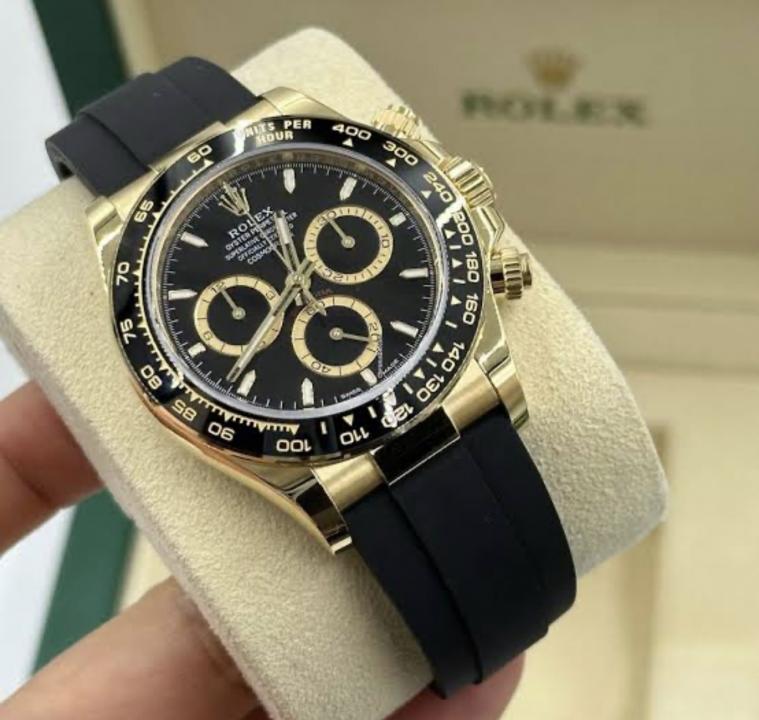 Roleex Daytona Chronograph Gold Black