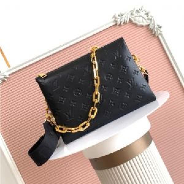 Loui_s Vuitton Monogram Canvas Coussin BB With Double Og Box And Dust Bag (Black-57790)