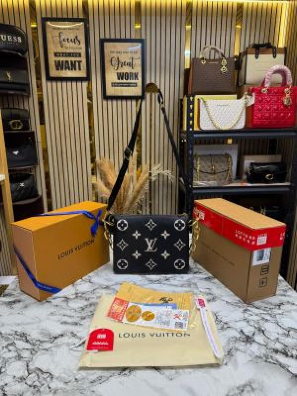 Loui_s Vuitton Monogram Canvas Coussin BB With Double Og Box And Dust Bag (Black-57790)