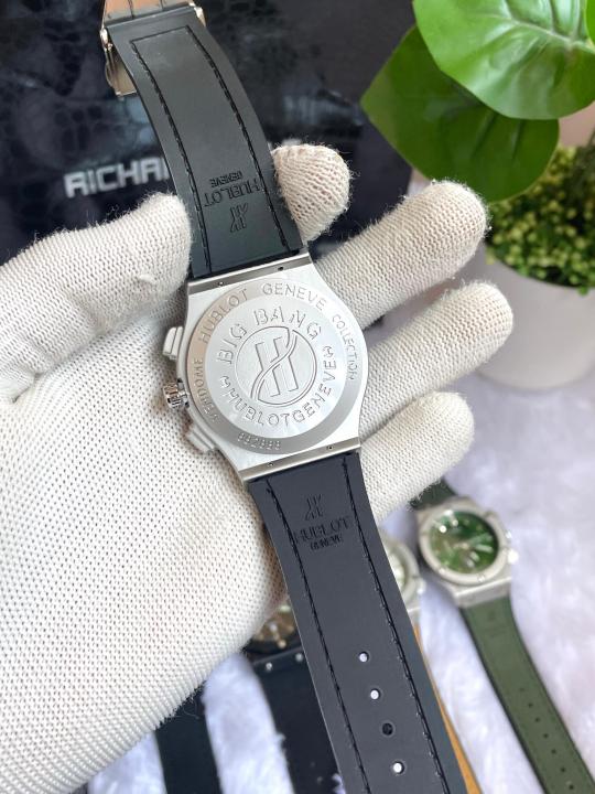 Hublot Big Bang NoN Chrono Arabic Silver Black AT448