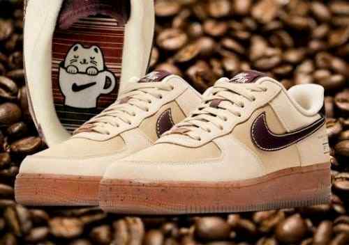 nikee Airforce 1 low coffee brown