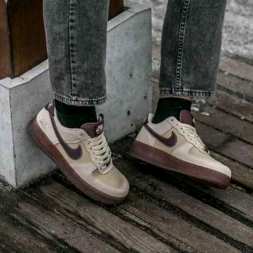 nikee Airforce 1 low coffee brown