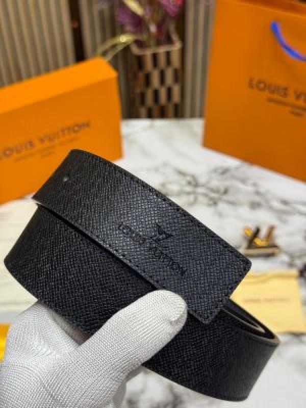 LOUI_S VUITTON BELT COMBO PREMIUM QUALITY WITH OG BOX AND CARRY BAG (LV-6)