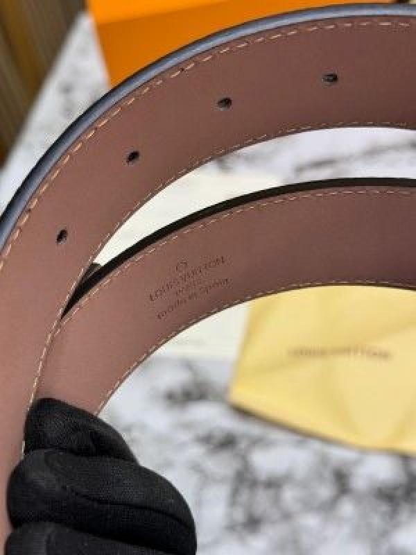 LOUI_S VUITTON BELT COMBO PREMIUM QUALITY WITH OG BOX WITH CARRY BAG (LV-3)