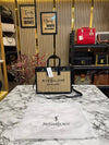 YSL Yves Saint Laurent Rive Gauche Handbag With Dust Bag (Black) (V-2852)