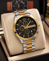ARMA I EXCHANGE HAMPTON GUNMETAL CHRONOGRAPH WATCH 536