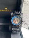 AUDEMAR_S PIGUET BLACK BLUE MENS WATCH