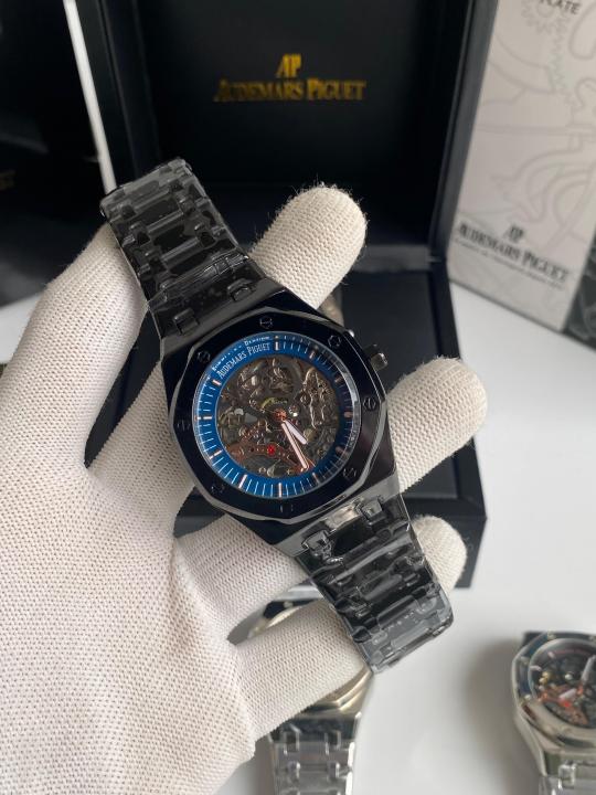 AUDEMAR_S PIGUET BLACK BLUE MENS WATCH