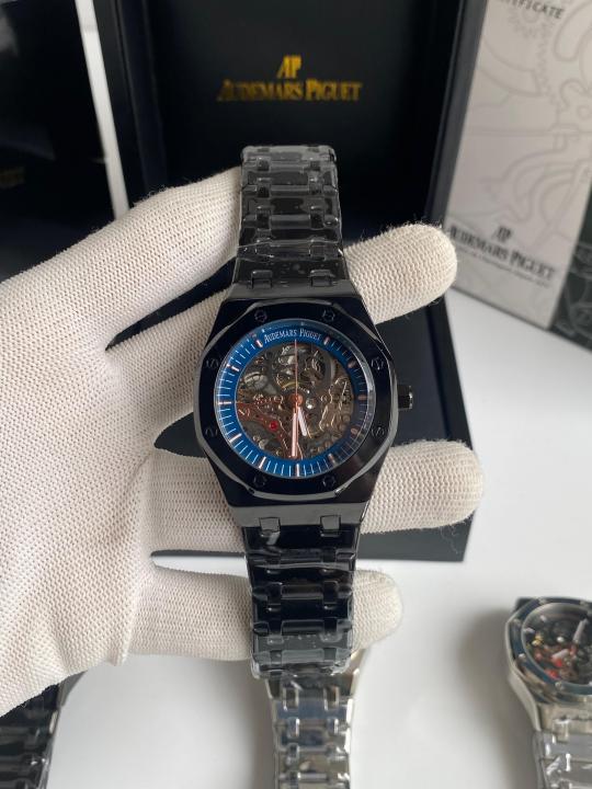 AUDEMAR_S PIGUET BLACK BLUE MENS WATCH