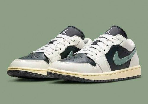 Nikee Air Jordan Retro 1 Low Jade Smoke