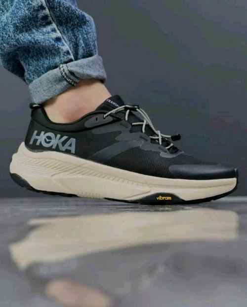 HOKA Transport Black Sneakers