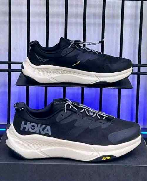 HOKA Transport Black Sneakers