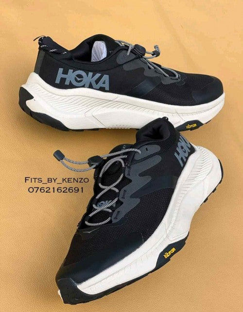 HOKA Transport Black Sneakers