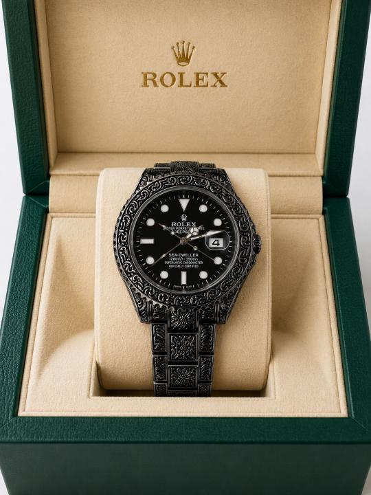Role_x Submariner Handcrafted BLACK