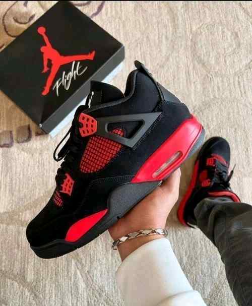 nikee jordan retro 4 THUNDER RED