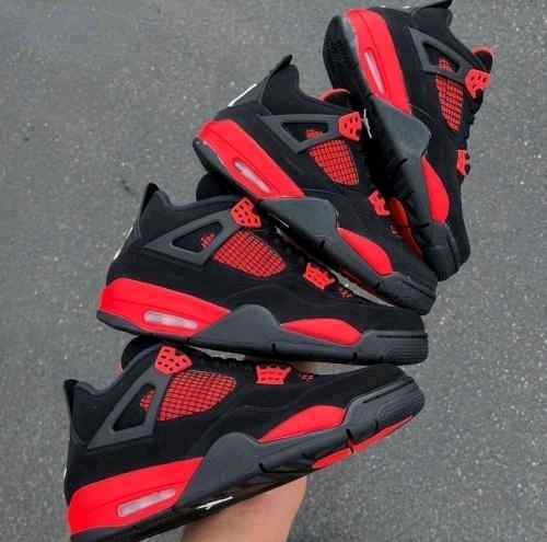 nikee jordan retro 4 THUNDER RED