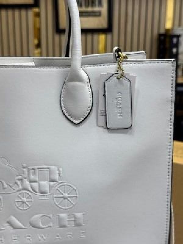 Coac_h Ace_Tote_Bag_Carryall_With_Box_And_Dust_Bag_(Full_White)