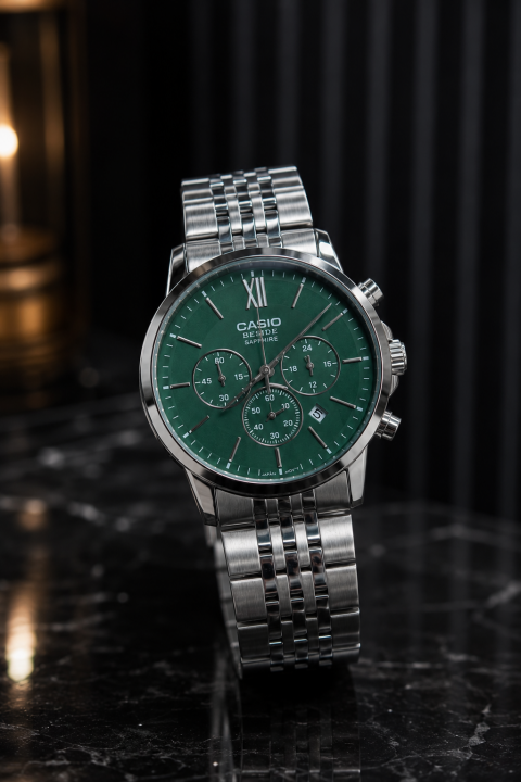 CASI O EDIFIC E SAPHIRE EDITION CHRONOGRAPH WORKING 542