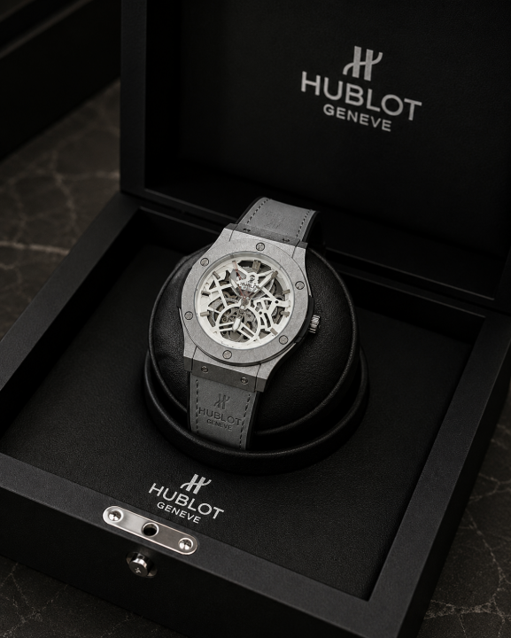 HUBLO T SKELETON AUTOMATIC BACK OPEN 545