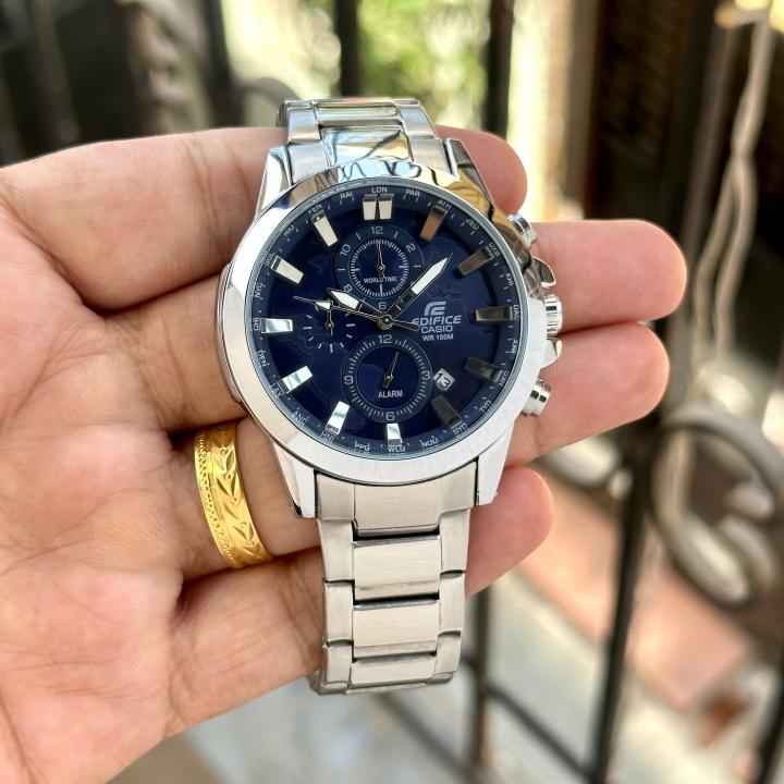 CASIO EDIFICE WORLD MAP WATCH